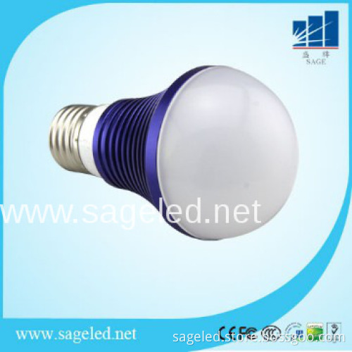 E27 7W A60 LED bulb lights, CRI 80 , 120Degree